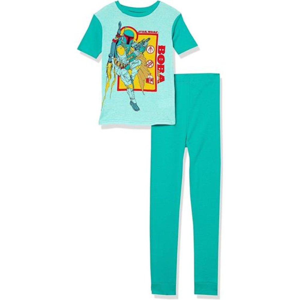NEW With Tags - Star Wars Boys' 2-Piece Snug-fit Cotton Pajamas Set
